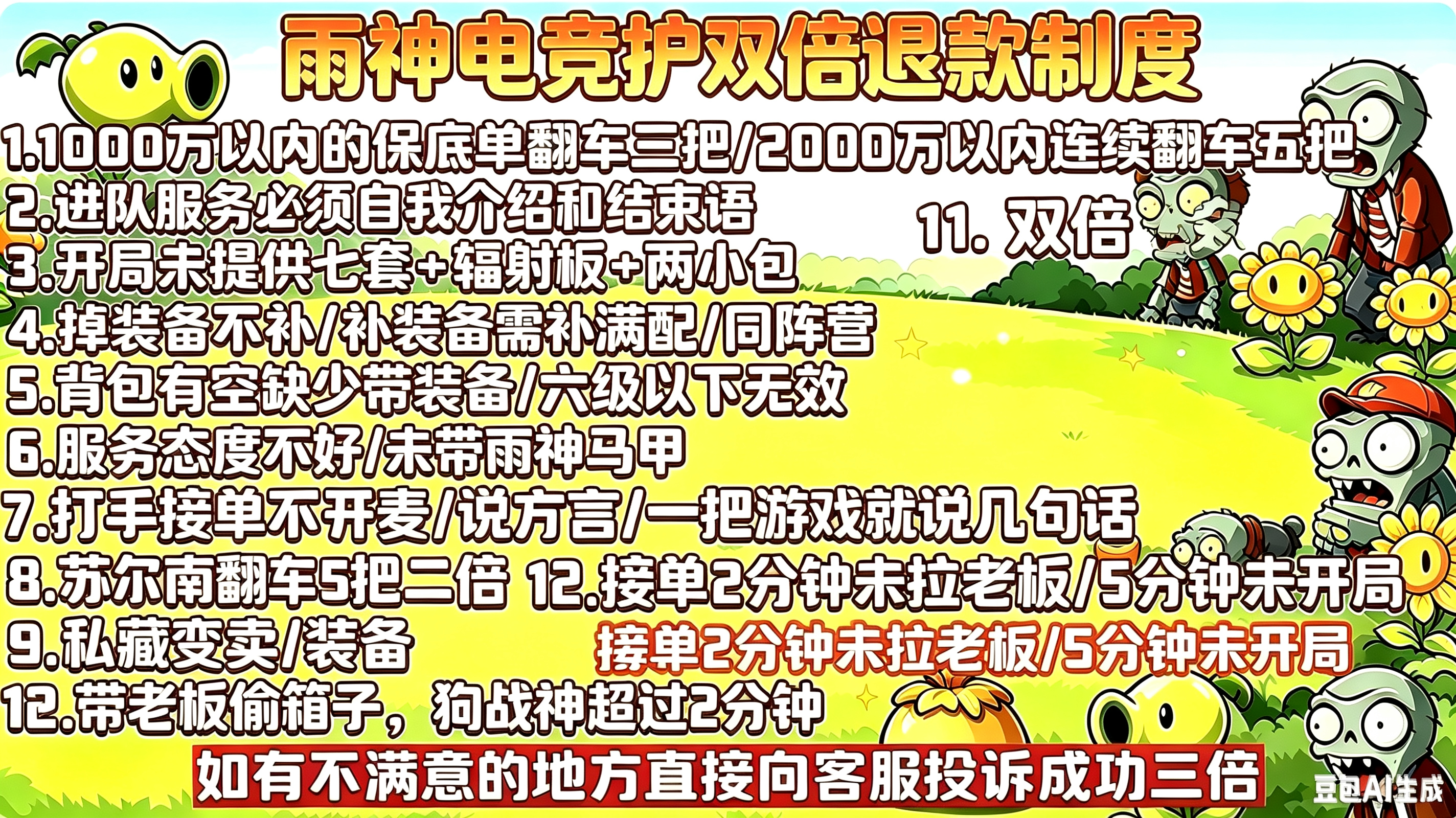 欢迎各位老板来点单